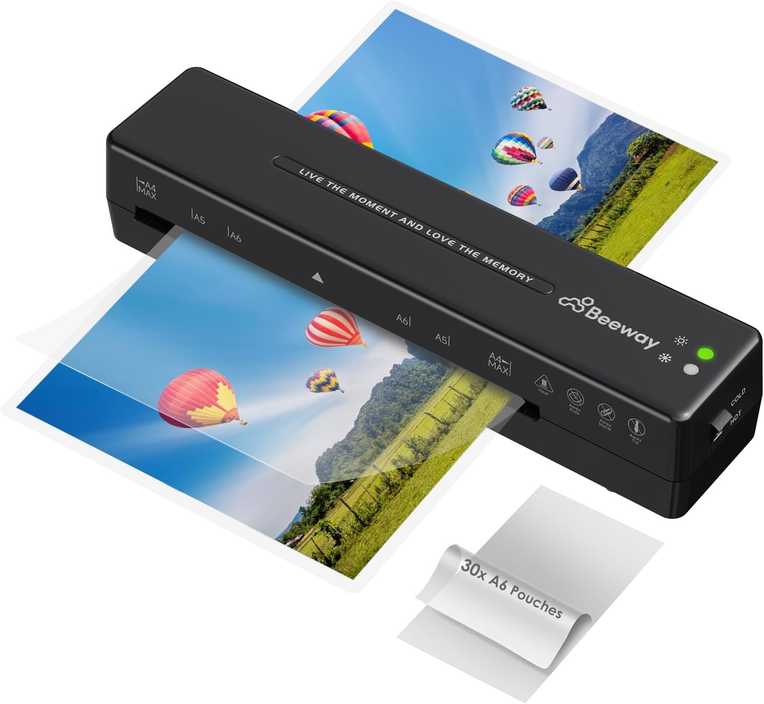 Detalle de BEEWAY A4 Laminator 320mm/min