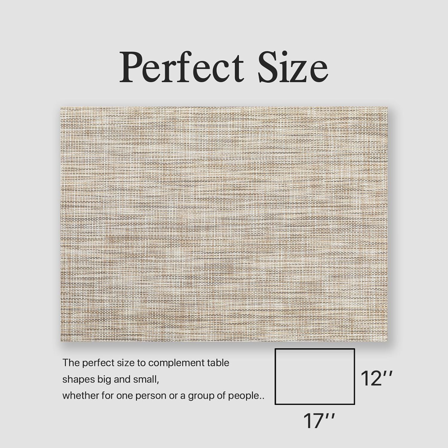 Thumbnail 5 de Onebento Placemats Set of 4 17x12 Caramel