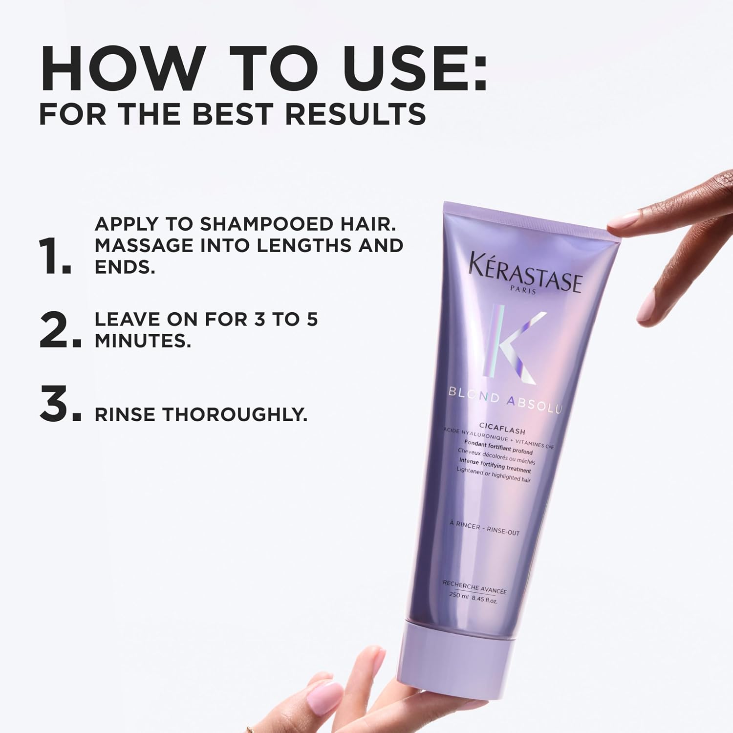 Thumbnail 4 de Kérastase Blond Absolu Repairing Conditioner 250ml