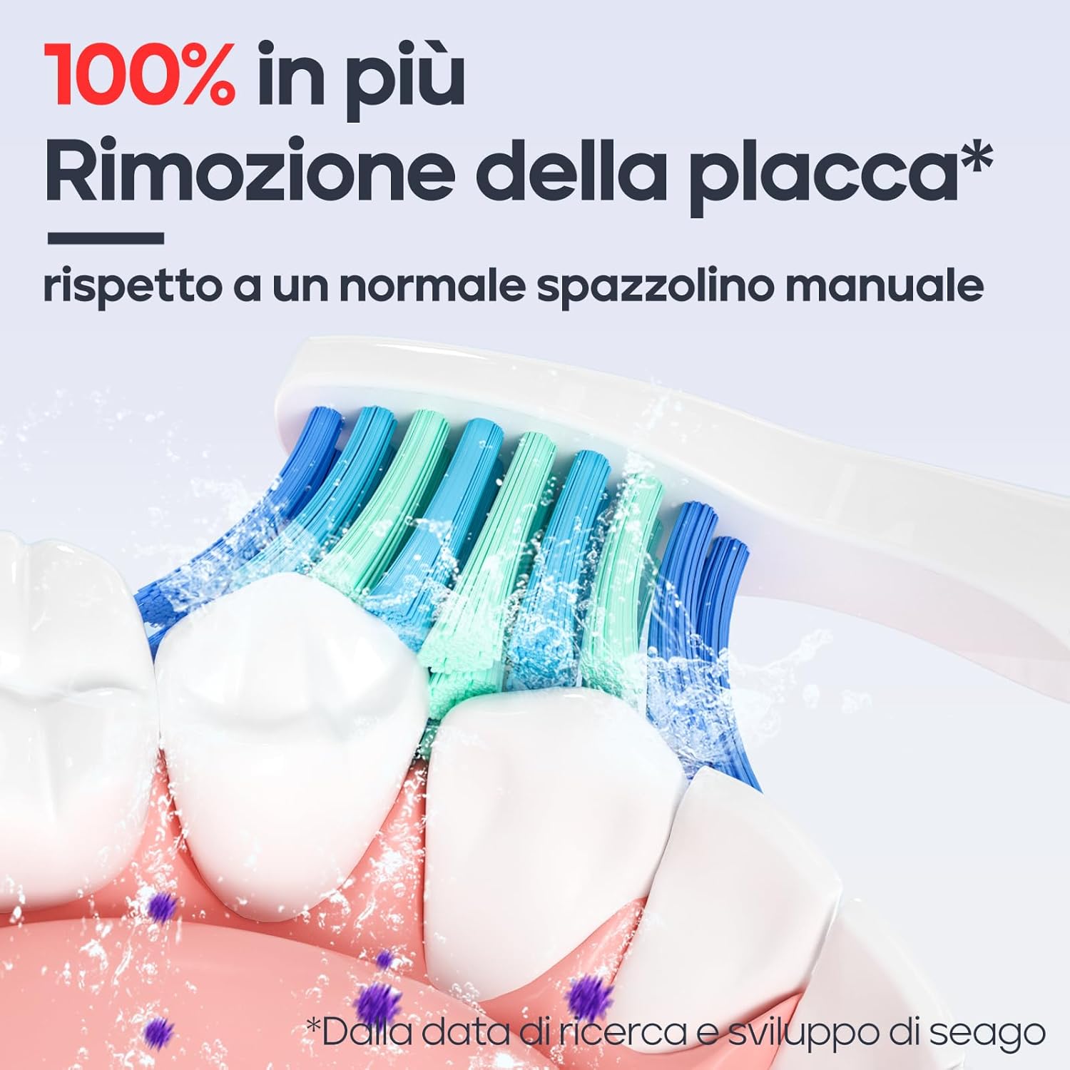 Thumbnail 1 de Seago SG-958 spazzolino elettrico ricaricabile 5 modalità