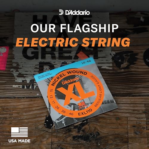 Thumbnail 1 de D'Addario EXL110-10P Nickel Wound Electric Guitar Strings (10-46), Regular Light – 10 Sets