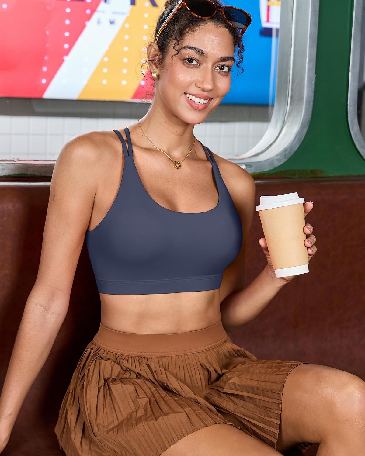 Detalle de RUNNING GIRL Sports Bra