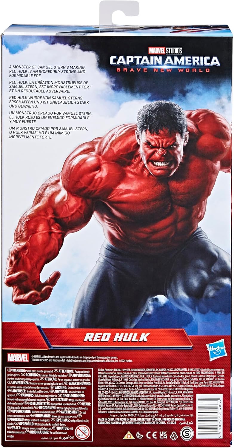 Thumbnail 4 de Titan Hero Series Hulk Rojo, figura de acción premium