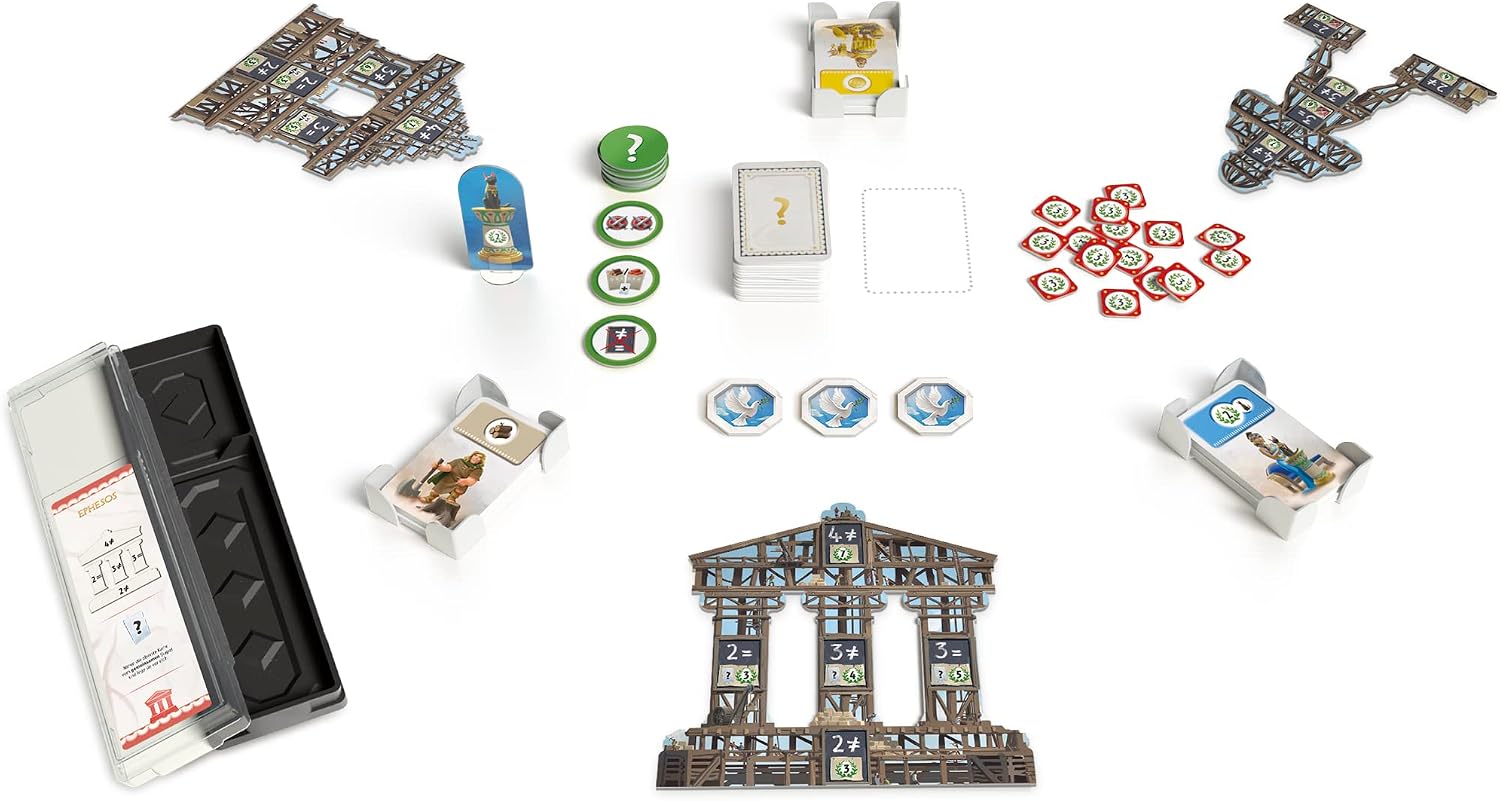 Thumbnail 4 de Asmodee 7 Wonders Architects Strategiespiel für 2–7 Spieler 🎲