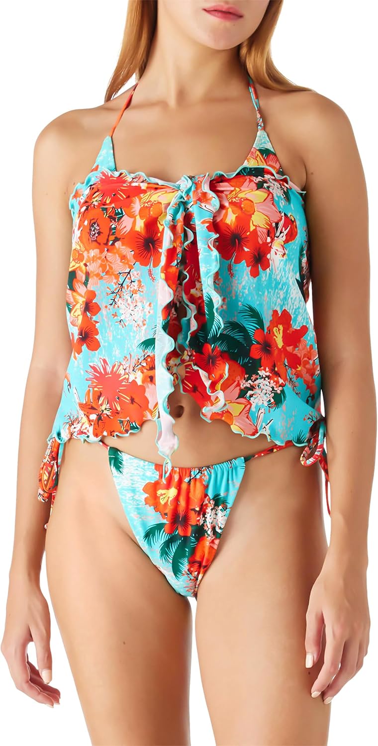 Thumbnail 3 de Relleciga Cache maillots et sarong femme pareo maillot de bain à vagues