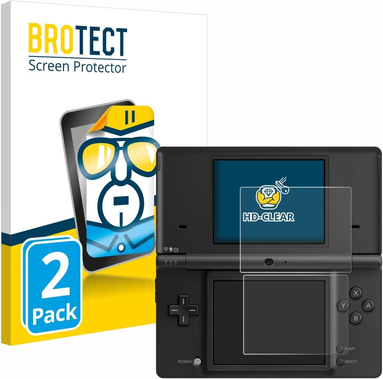 Detalle de BROTECT Schutzfolie Nintendo DSi 2 Stück