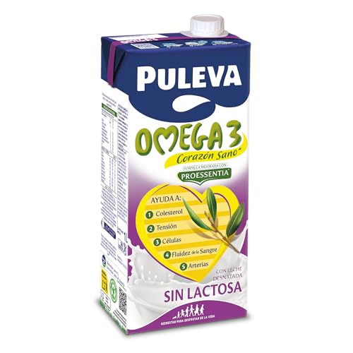 Thumbnail 2 de Puleva Omega 3 Proessentia Sin Lactosa (brik 1 L, caja 6 L) para una dieta con omega 3