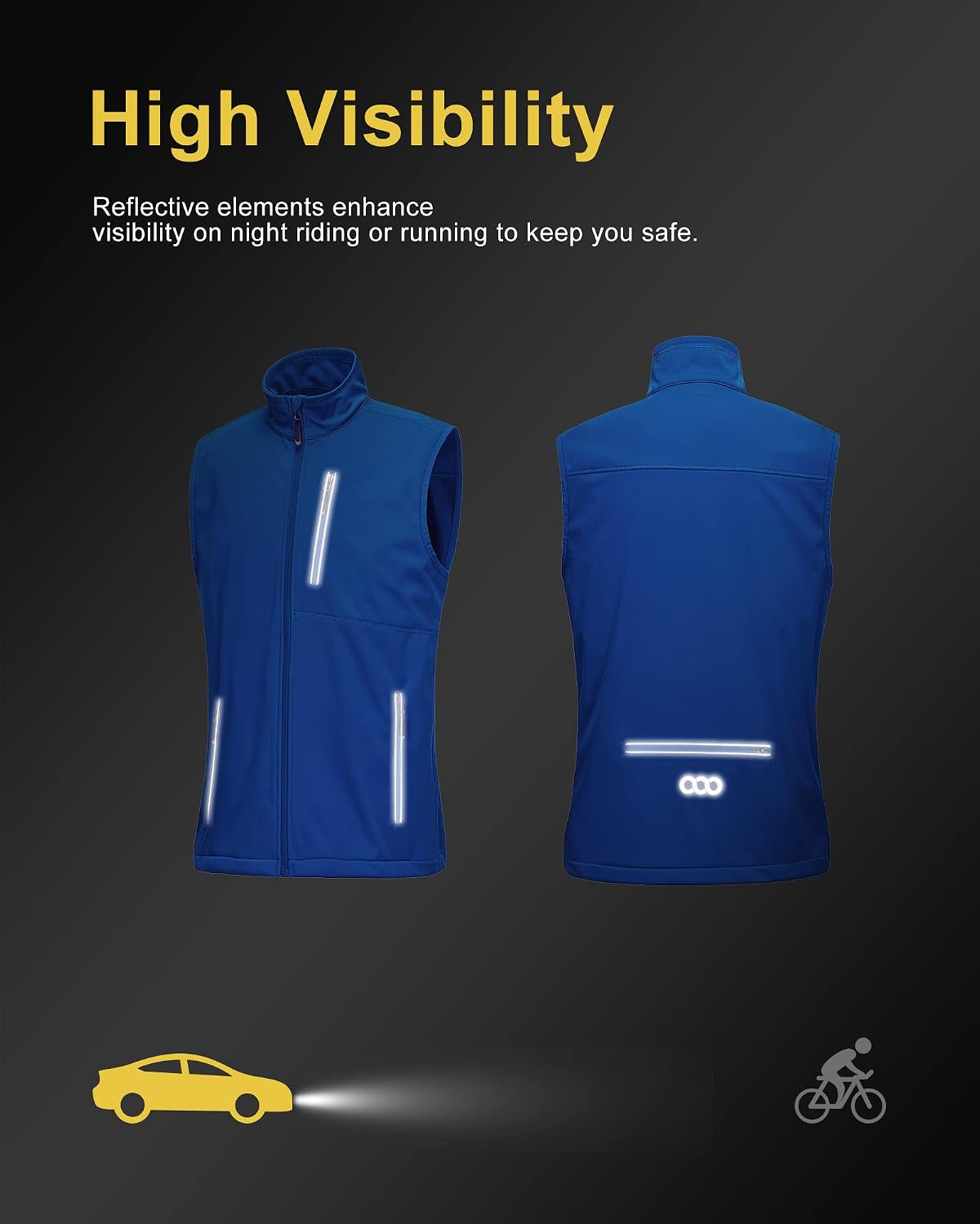 Detalle 2 de 33,000ft softshell gilet, windproof waterproof