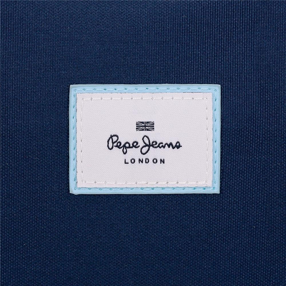 Thumbnail 4 de Pepe Jeans Noni Denim Astuccio Triplo Blu in poliestere con 3 scomparti