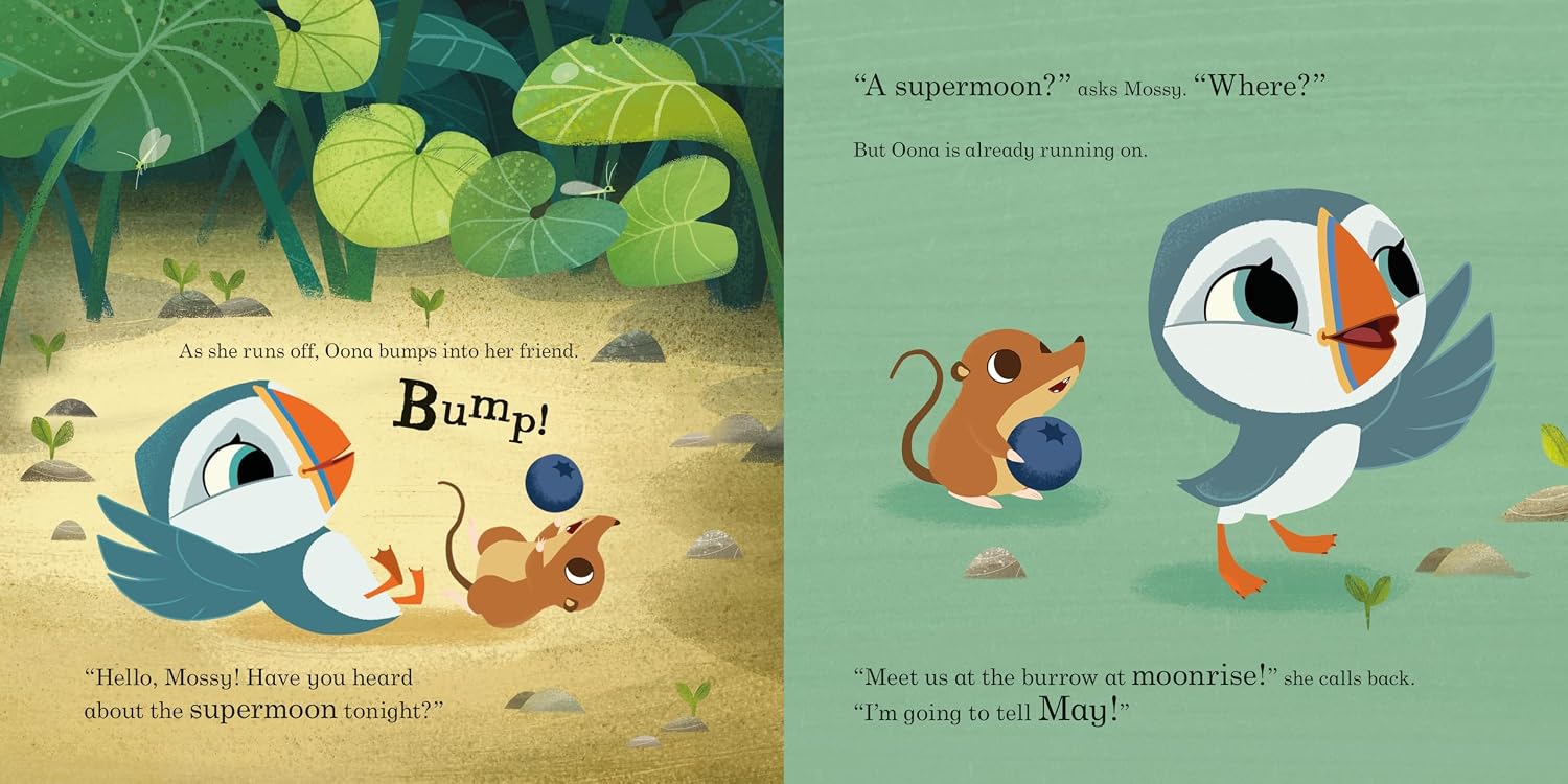 Detalle de Puffin Rock: Goodnight Beautiful Moon Children's Book for Ages 3–5