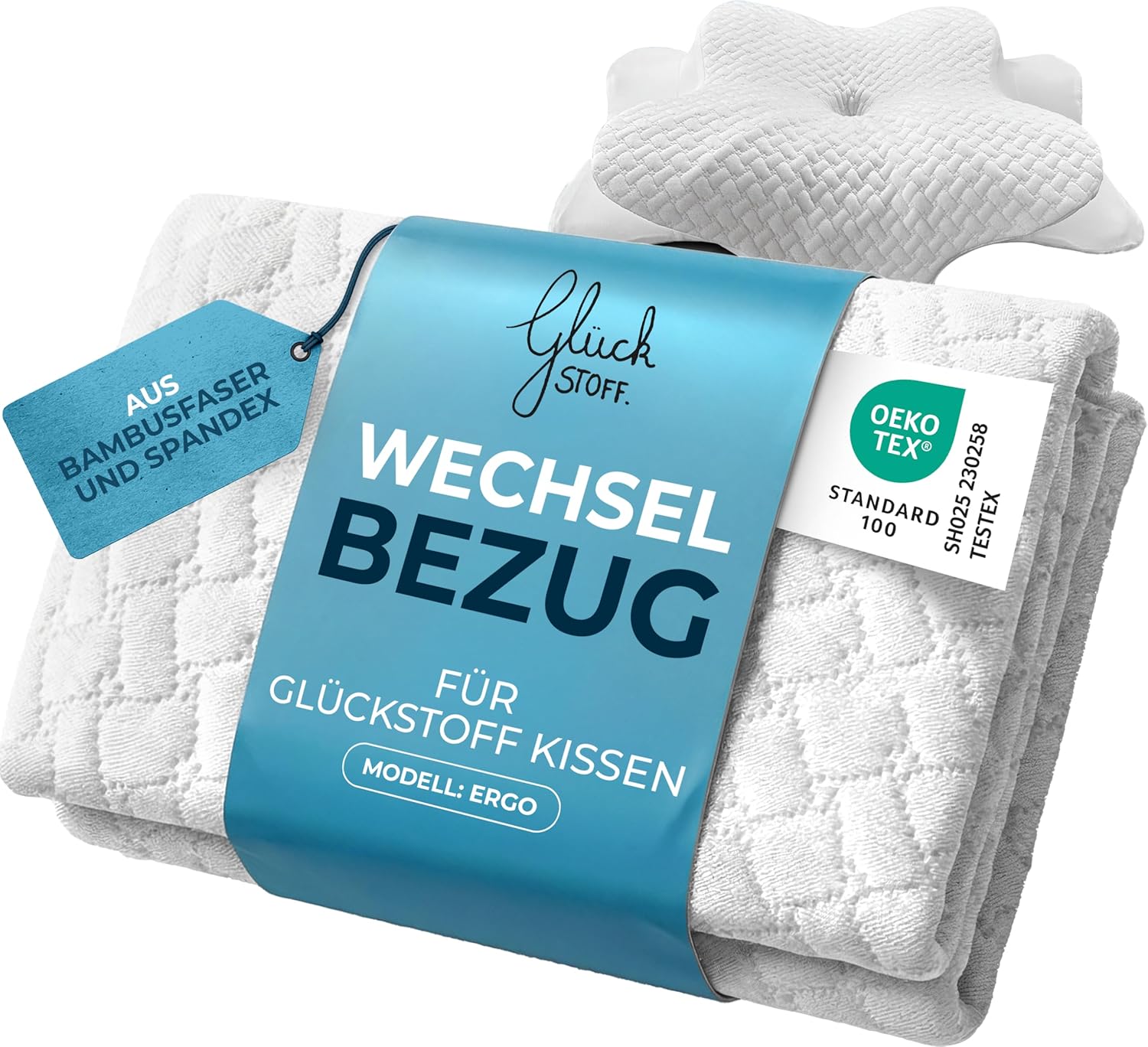 Thumbnail 6 de Glückstoff Orthopädisches Nackenkissen Memory Foam