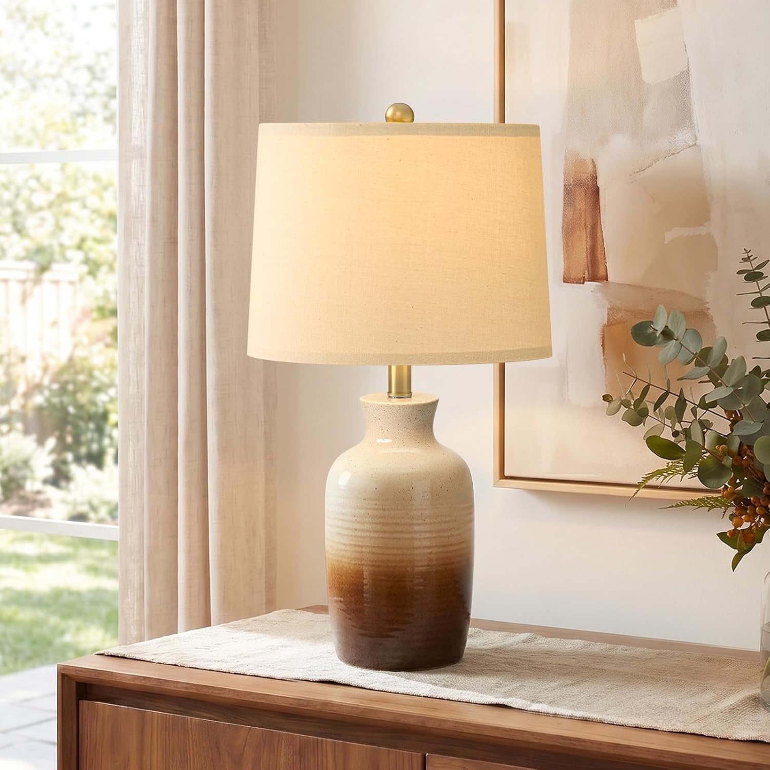 Detalle de PoKat table lamp, 24-inch