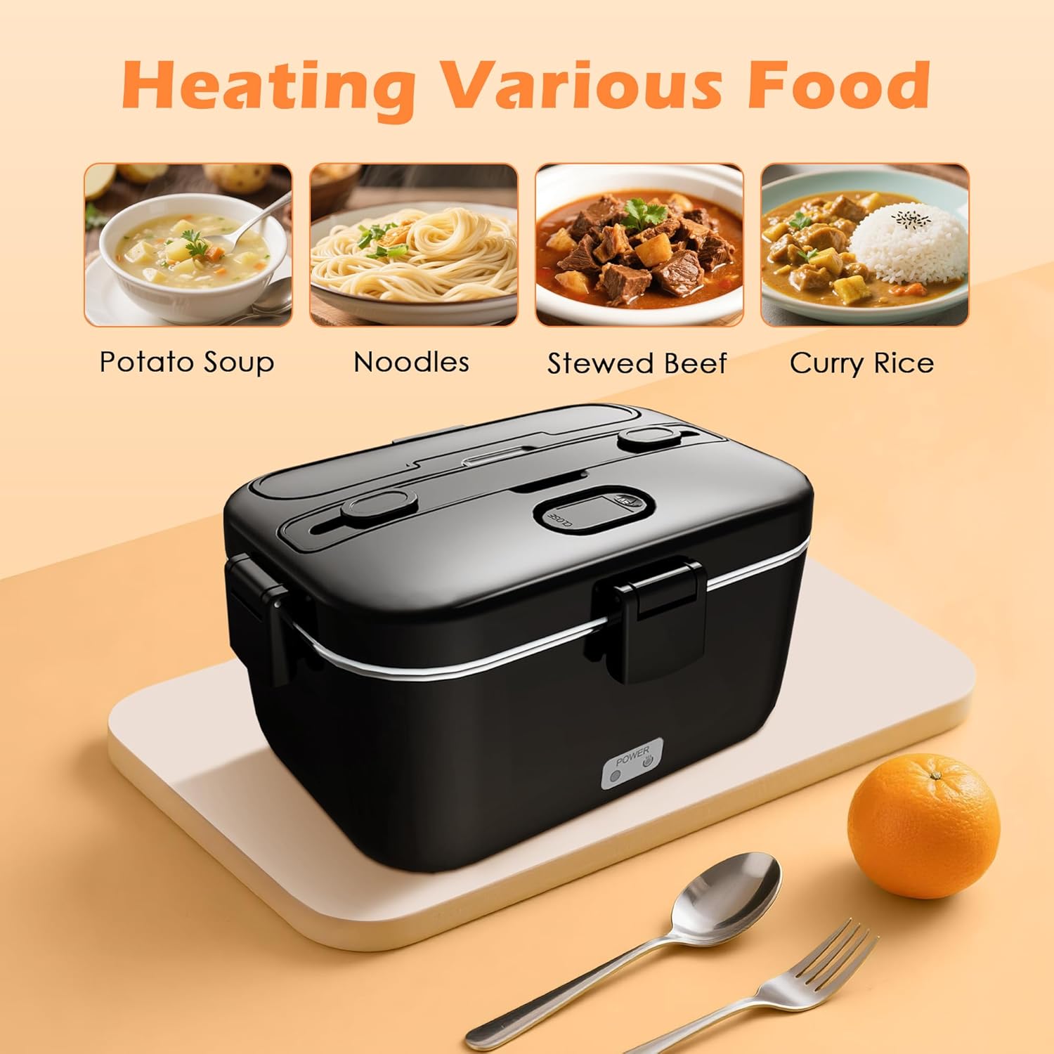 Detalle 2 de COZYEXPERT Electric Lunch Box 1.8L 🍱