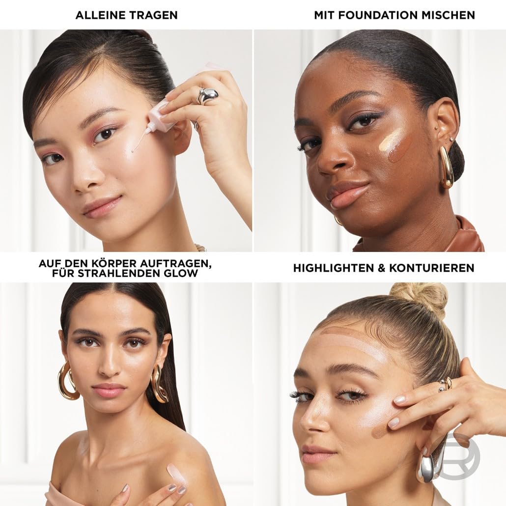 Thumbnail 6 de L'Oréal Paris Lumi Glotion 902 Light Glow – flüssiger Multi-Use Highlighter für Gesicht & Körper
