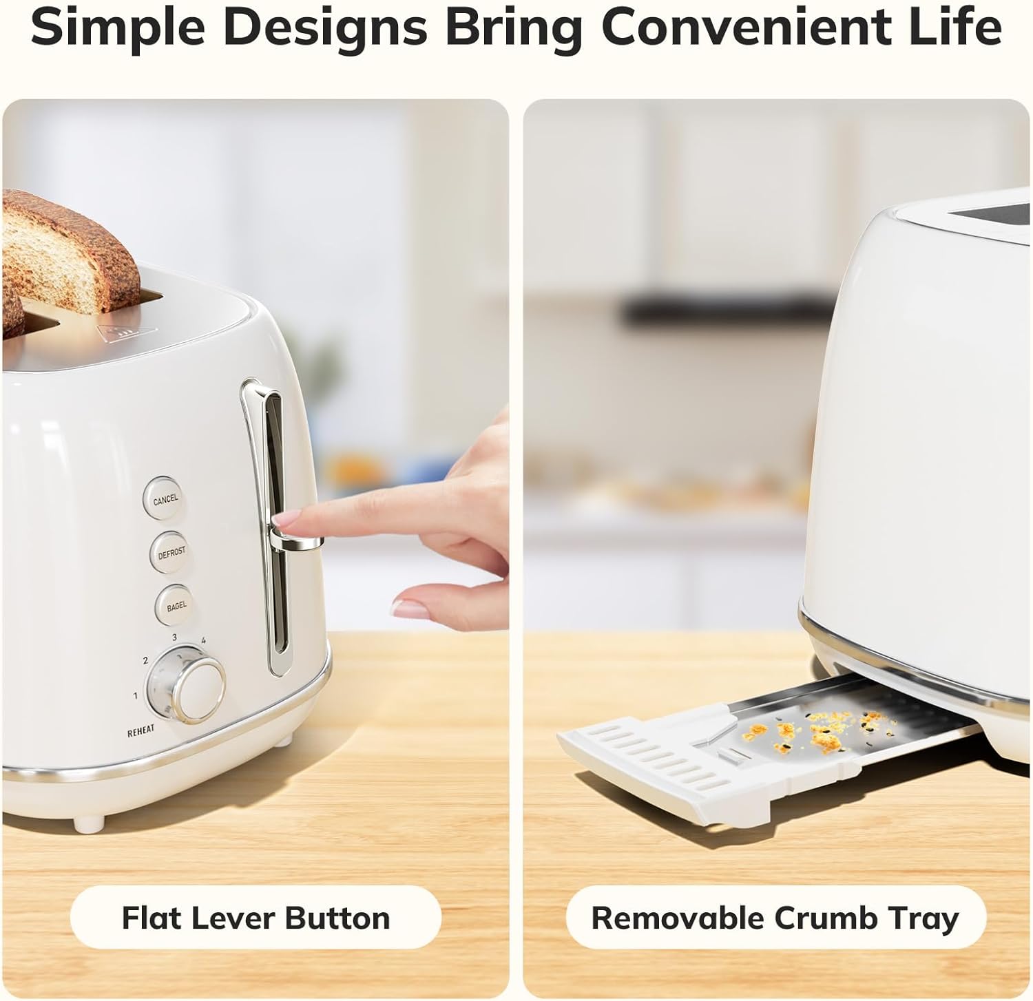 Thumbnail 4 de Keenstone Toaster 2-Slice Wide Slot ๐