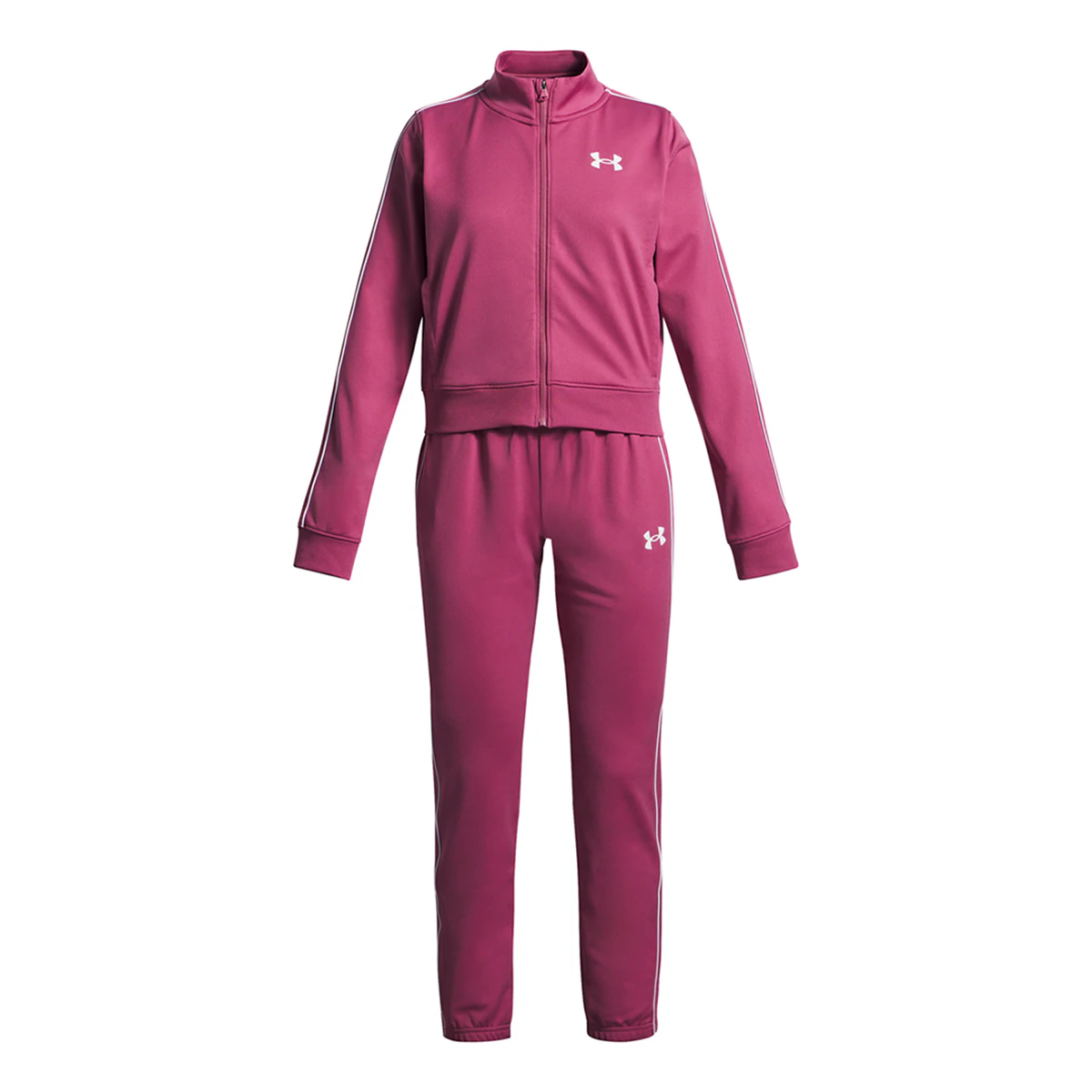Under Armour Icon Knit Crop Tracksuit — chándal niña 👚