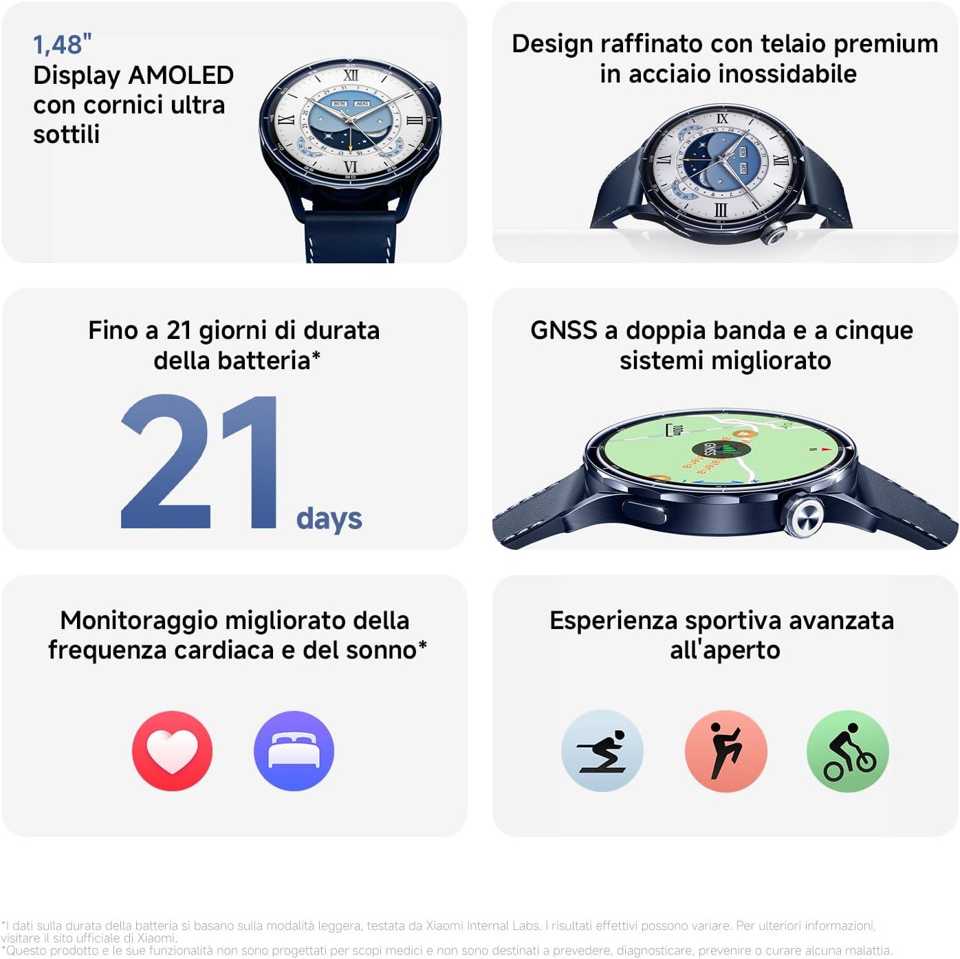 Thumbnail 1 de XIAOMI Watch S5 46 mm: smartwatch elegante e ricco di funzioni per quotidianità attiva