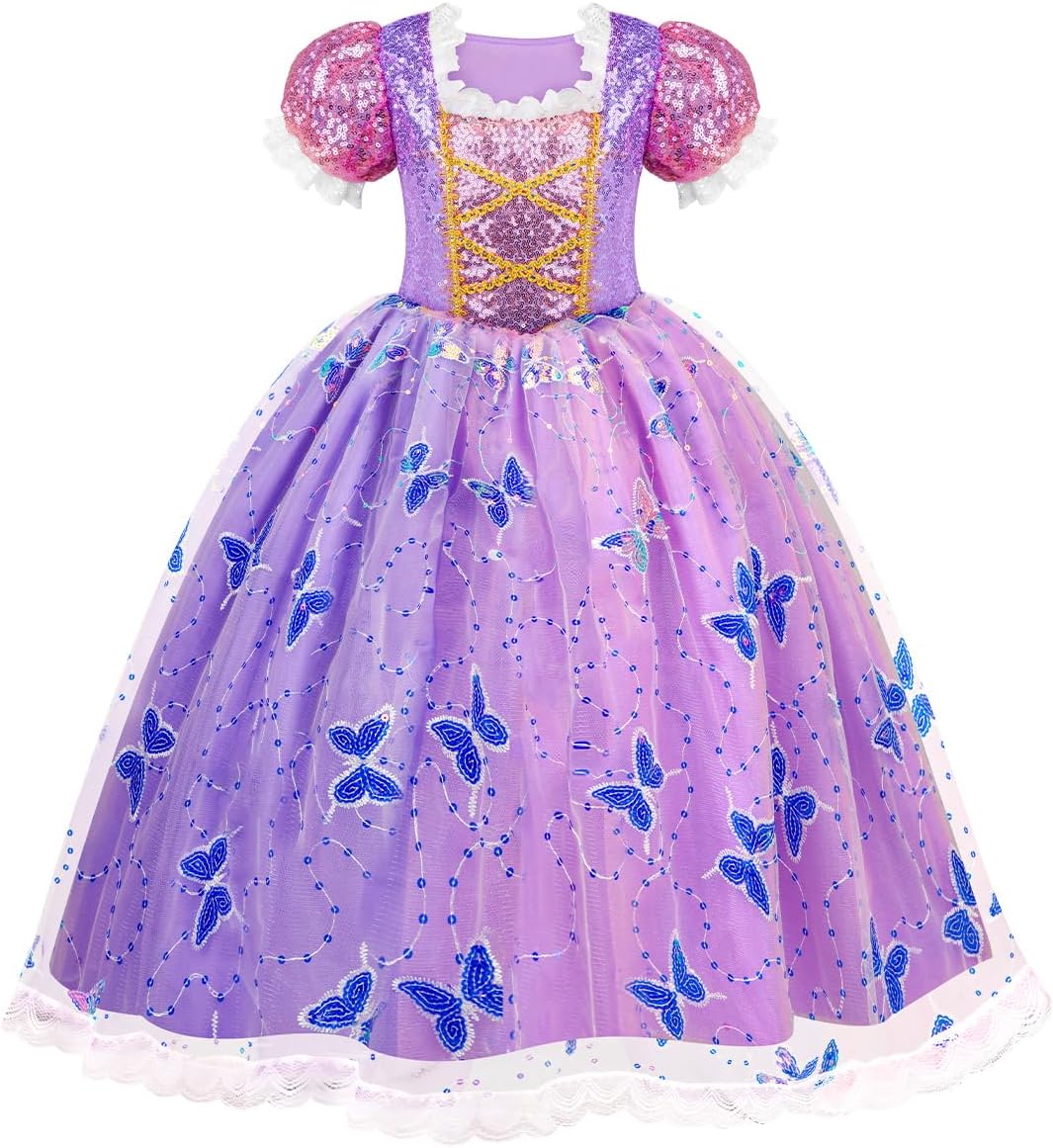 Thumbnail 6 de Meland Light Up Princess Dress for Girls (Ages 3–10) — Halloween Costume & Pretend Play Set
