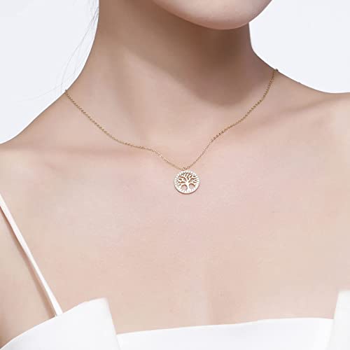 Thumbnail 3 de Jrêveinfini árbol de la Vida: collar mujer en plata de ley 925 con circonitas