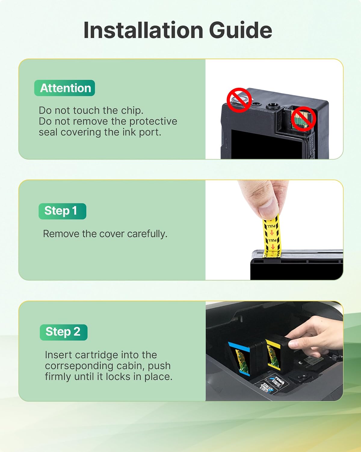 Thumbnail 3 de SHEENGO 952XL Ink Cartridge Combo Pack for HP, Black and Three Colors