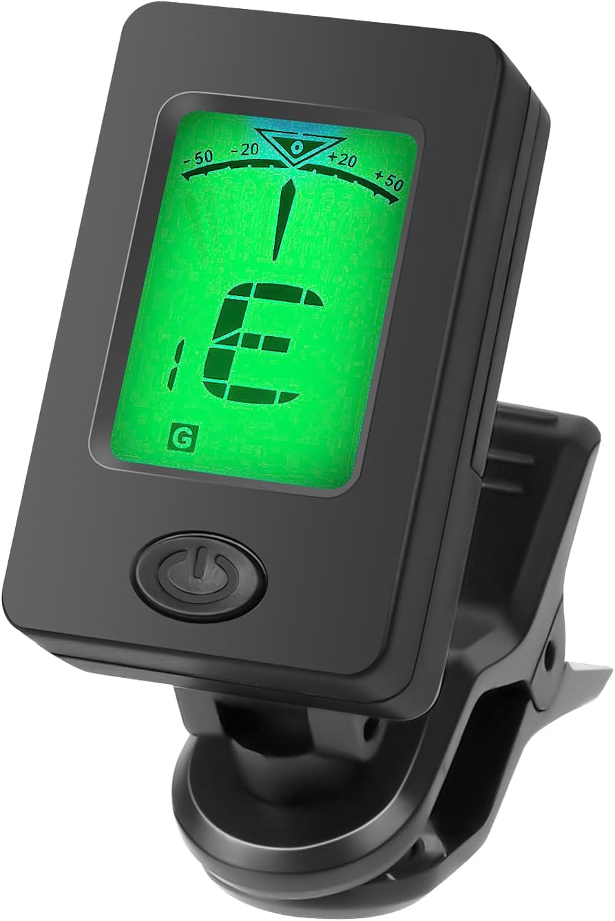 Detalle de AOMIG C2-QX-B240826-FBA chromatisch stemapparaat voor gitaar en viool