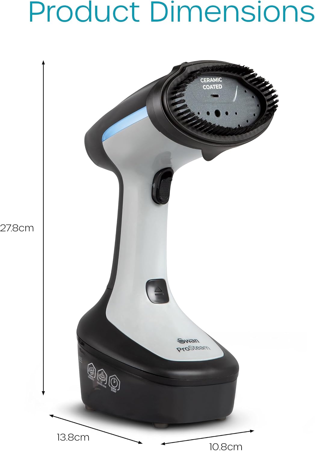 Thumbnail 6 de Swan SI12022N garment steamer 1500W
