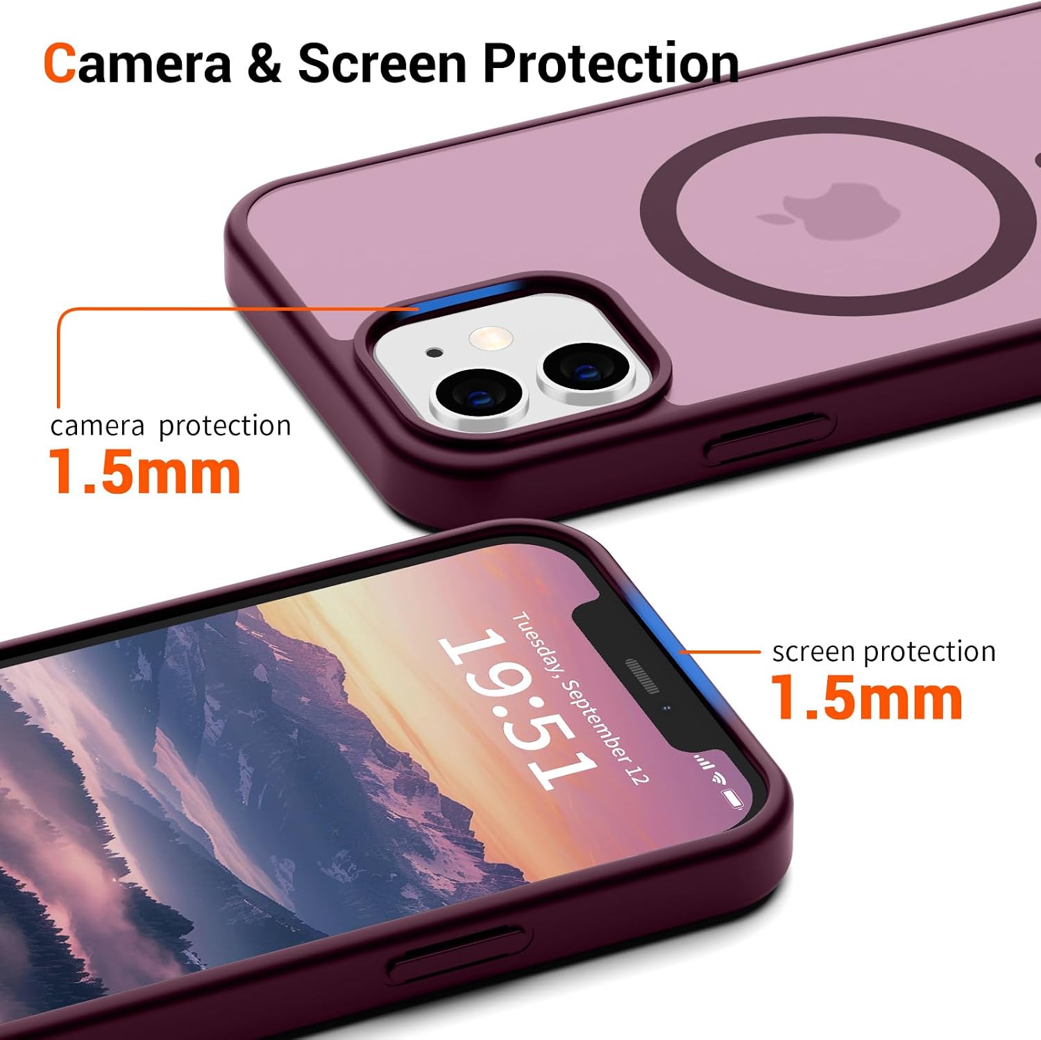 Thumbnail 5 de vnnink iPhone 12 Magnetic Matte Case, Slim