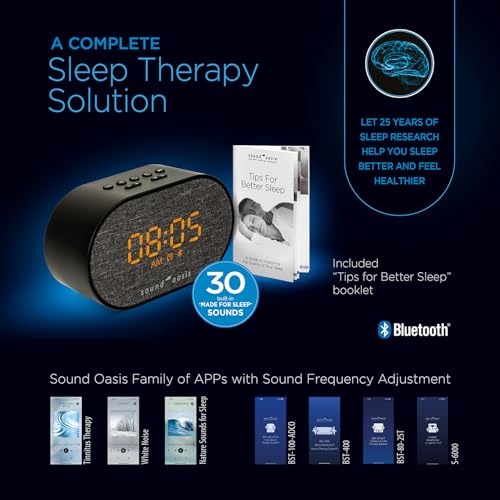 Thumbnail 6 de Sound Oasis BST-150 Sleep Sound Therapy System with Alarm Clock
