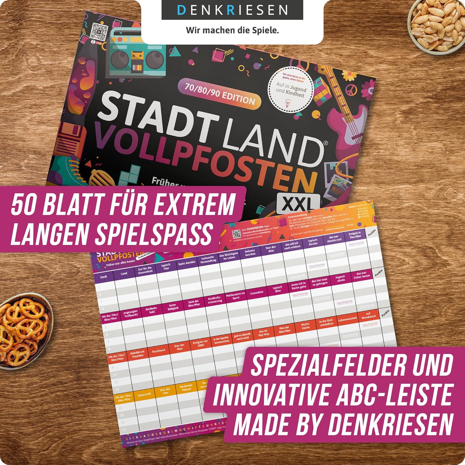 Thumbnail 3 de DENKRIESEN - Stadt Land VOLLPFOSTEN® 70/80/90 Edition XXL DIN A3