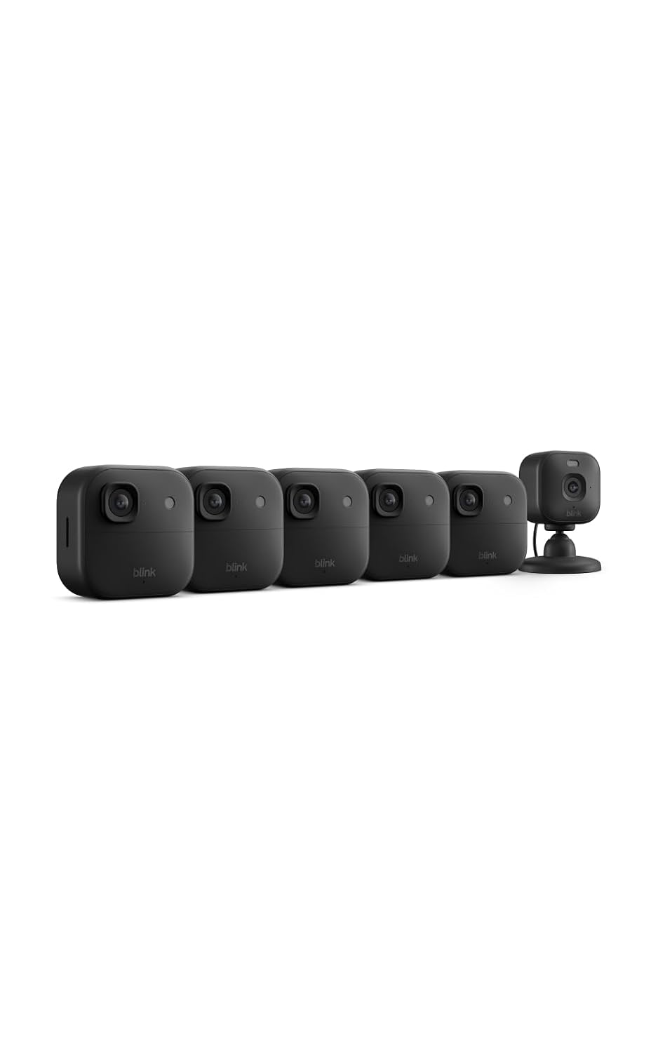 Detalle 2 de Blink Outdoor 2K+ and Mini 2K+ Security Camera System, 6 Cameras, Black