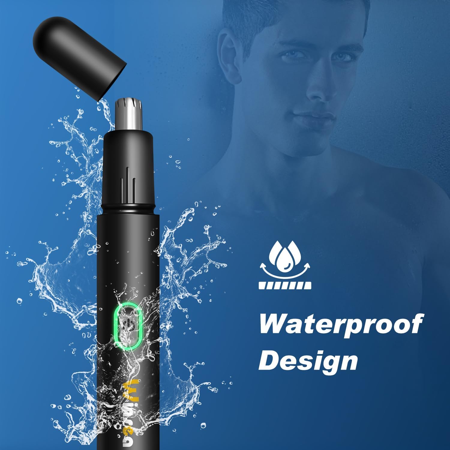 Detalle 2 de Winsea Precision Nose Hair Trimmer 8000 RPM