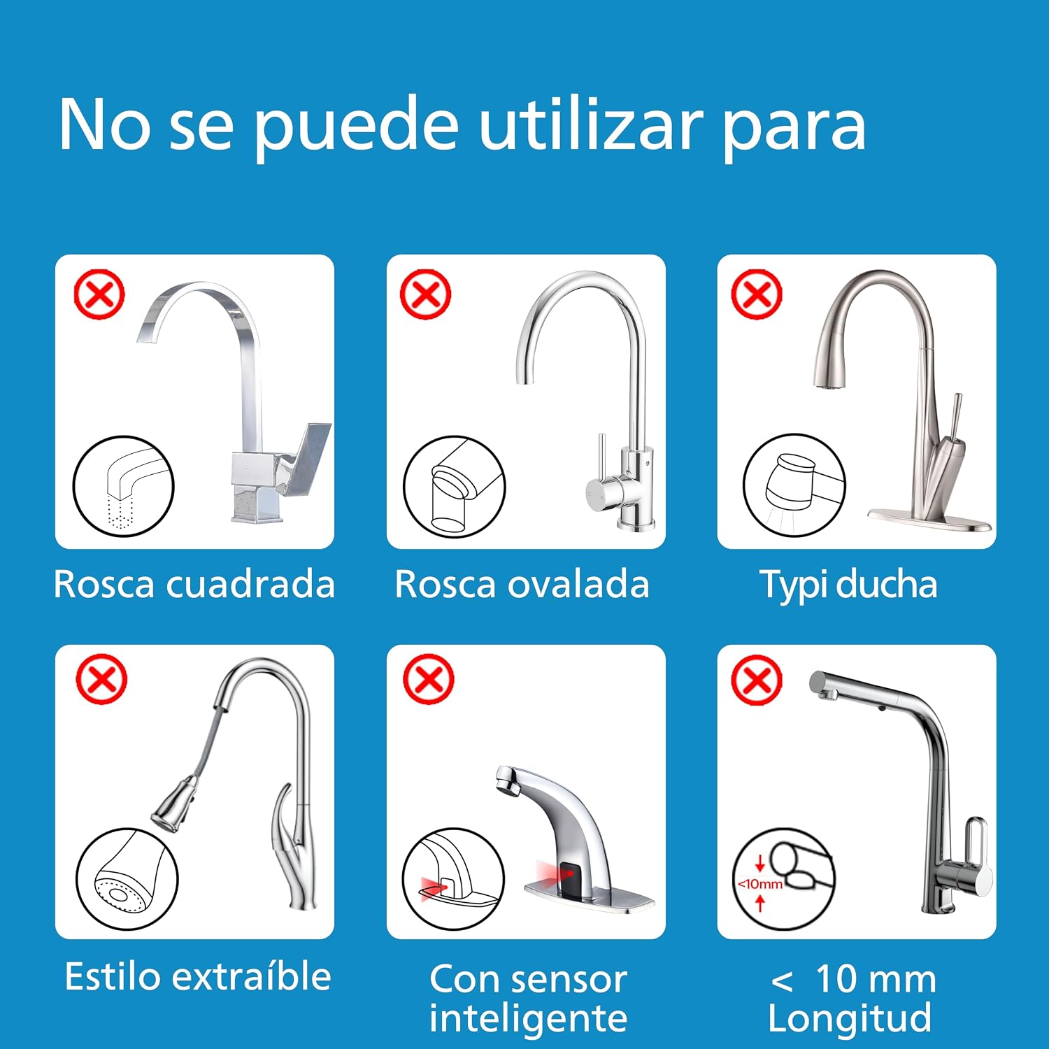 Thumbnail 5 de Philips Filtro de agua del grifo vertical X-Guard blanco (hasta 1000 L)