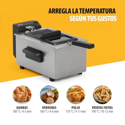 Thumbnail 3 de Tristar FR-9327 Freidora compacta 3L con zona fría y termostato hasta 190°C