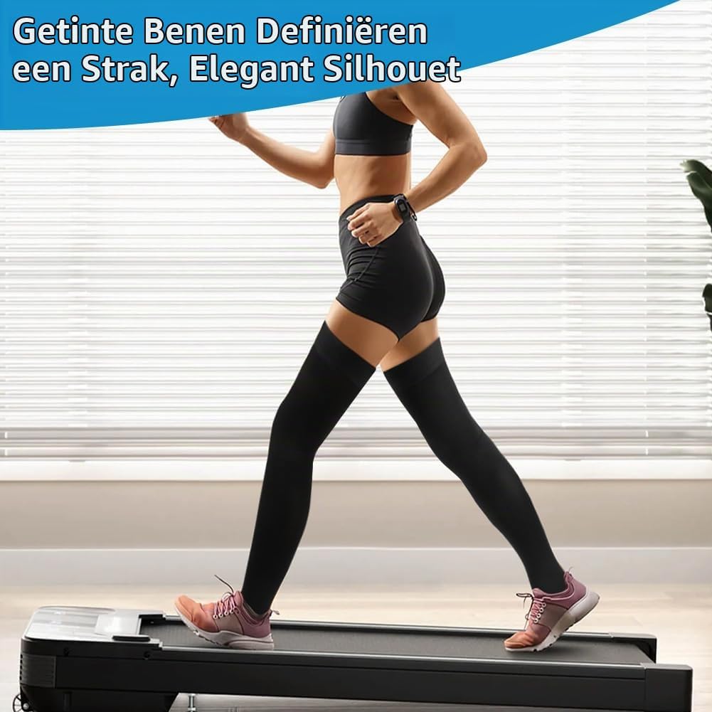 Thumbnail 6 de AOOSA dijhoge compressiekousen, gesloten, ademend en 23-32 mmHg