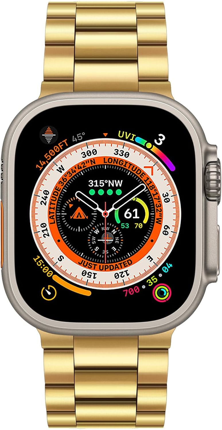 Detalle 2 de Tasikar Stainless Steel Strap for Apple Watch 49mm