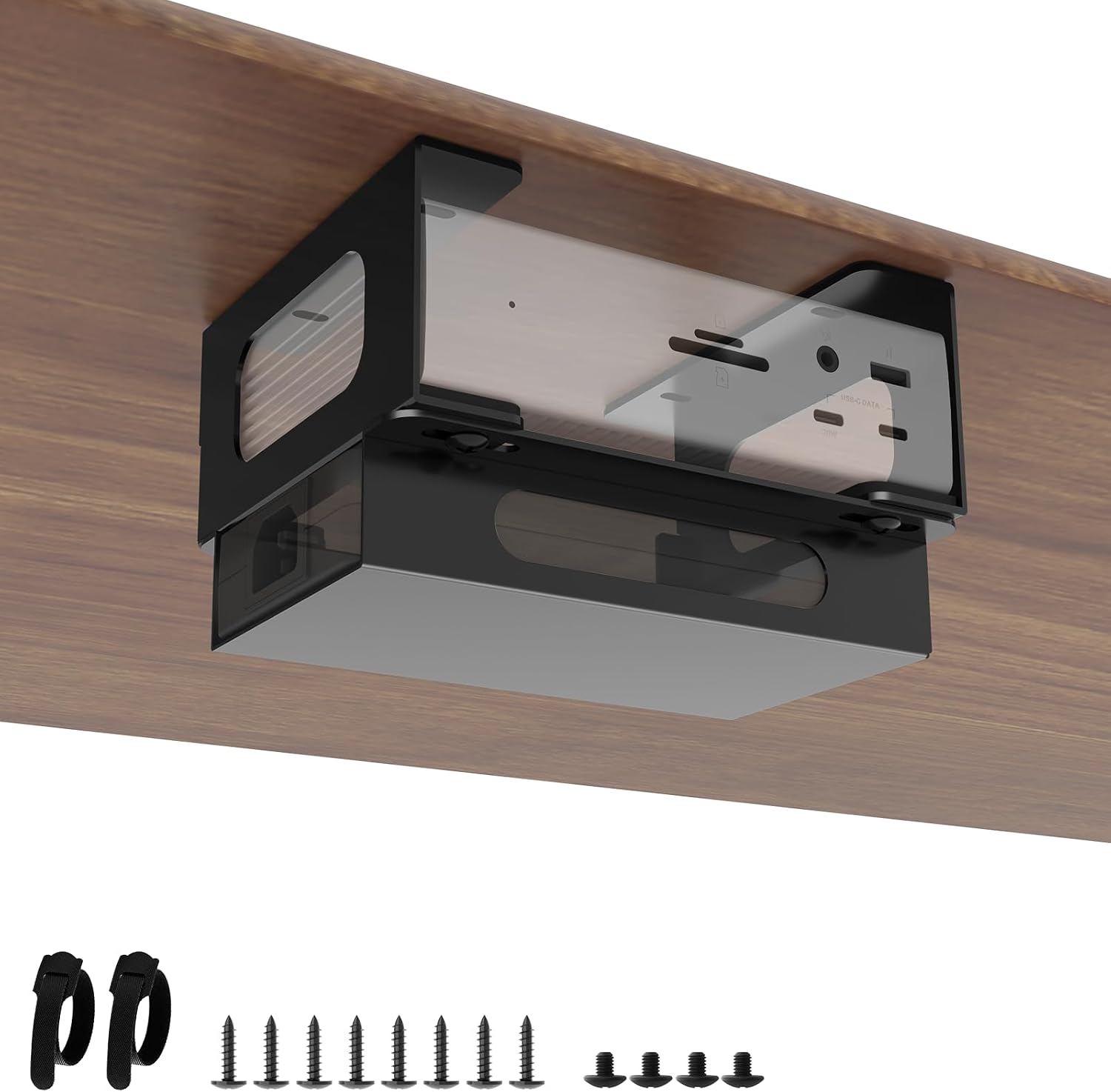 Detalle de Bedycoon CalDigit TS4・TS3 Plus・TS5対応 金属製デスク下ドックマウント