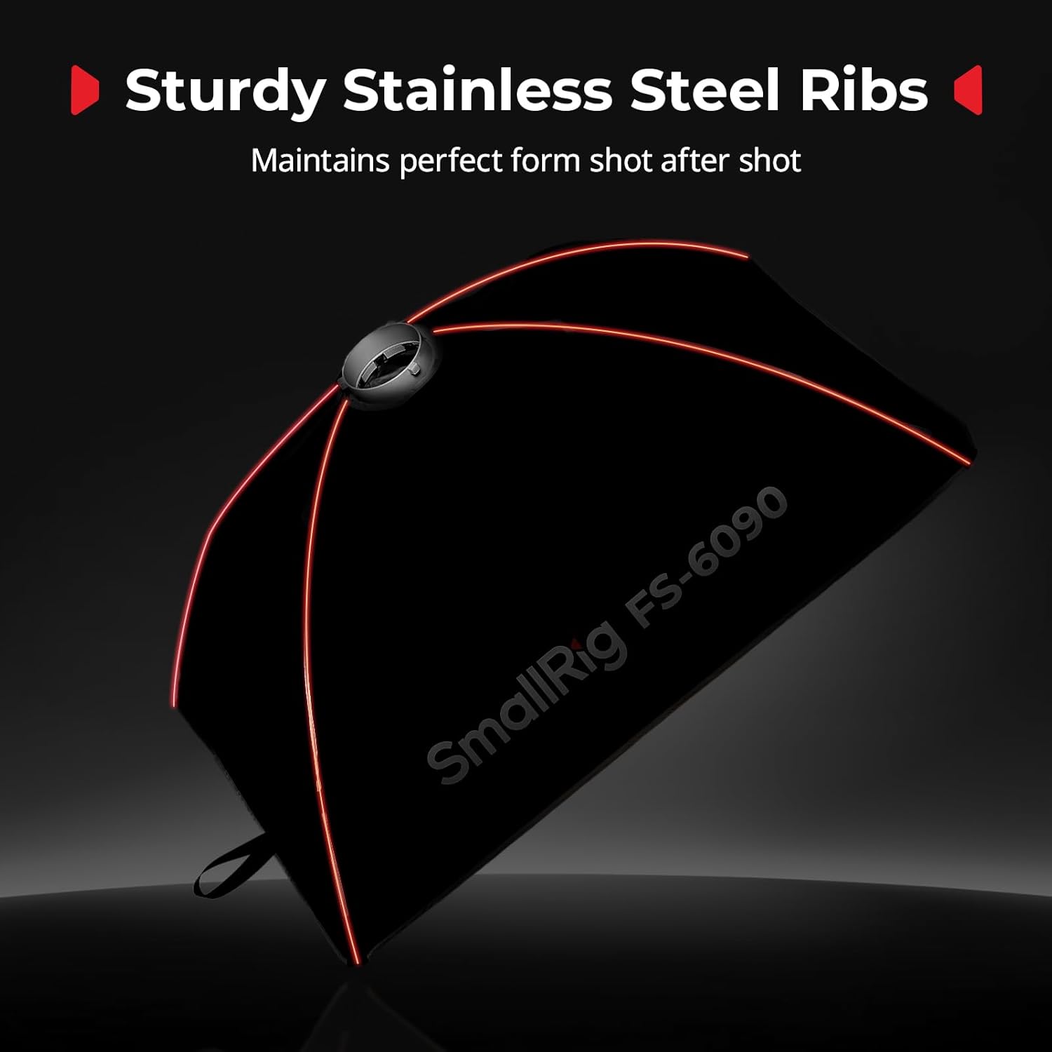 Detalle de SmallRig 60x90cm FS-6090 Softbox Bowens à Dégagement Rapide – compatible RC 220 Pro