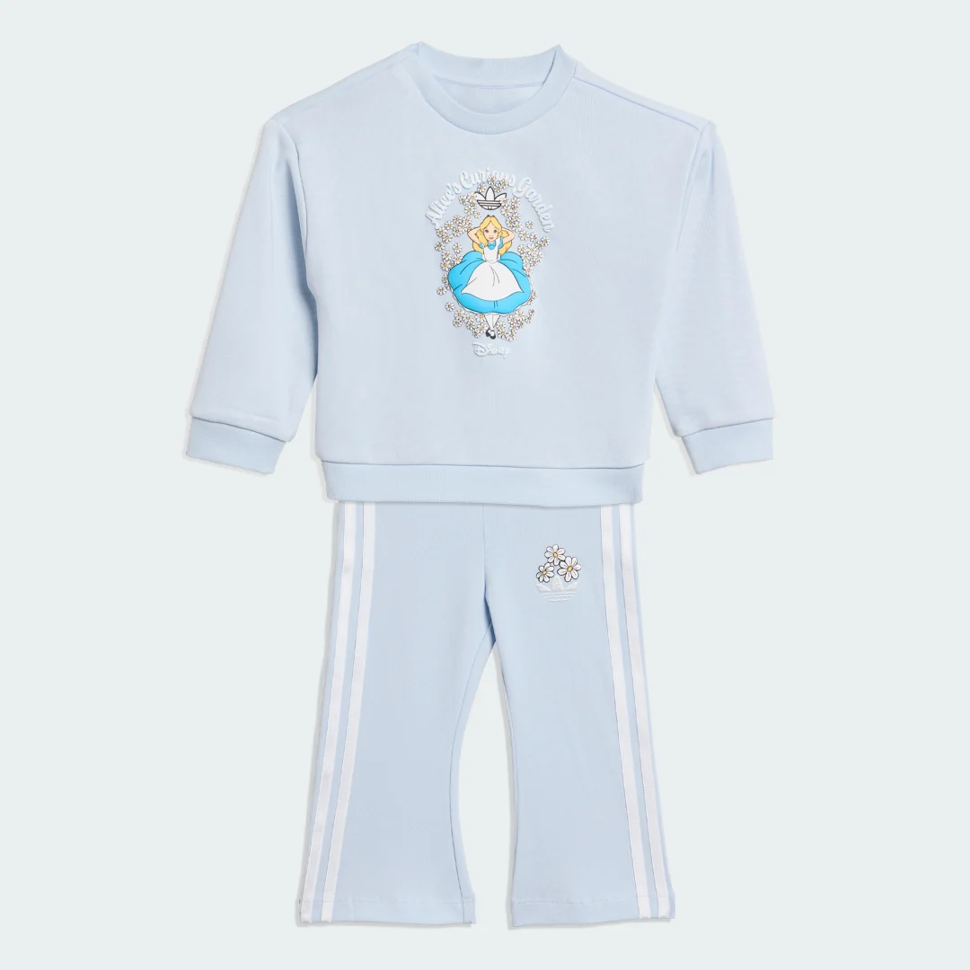 Detalle de CONJUNTO DE CUELLO REDONDO ADIDAS DISNEY — azul