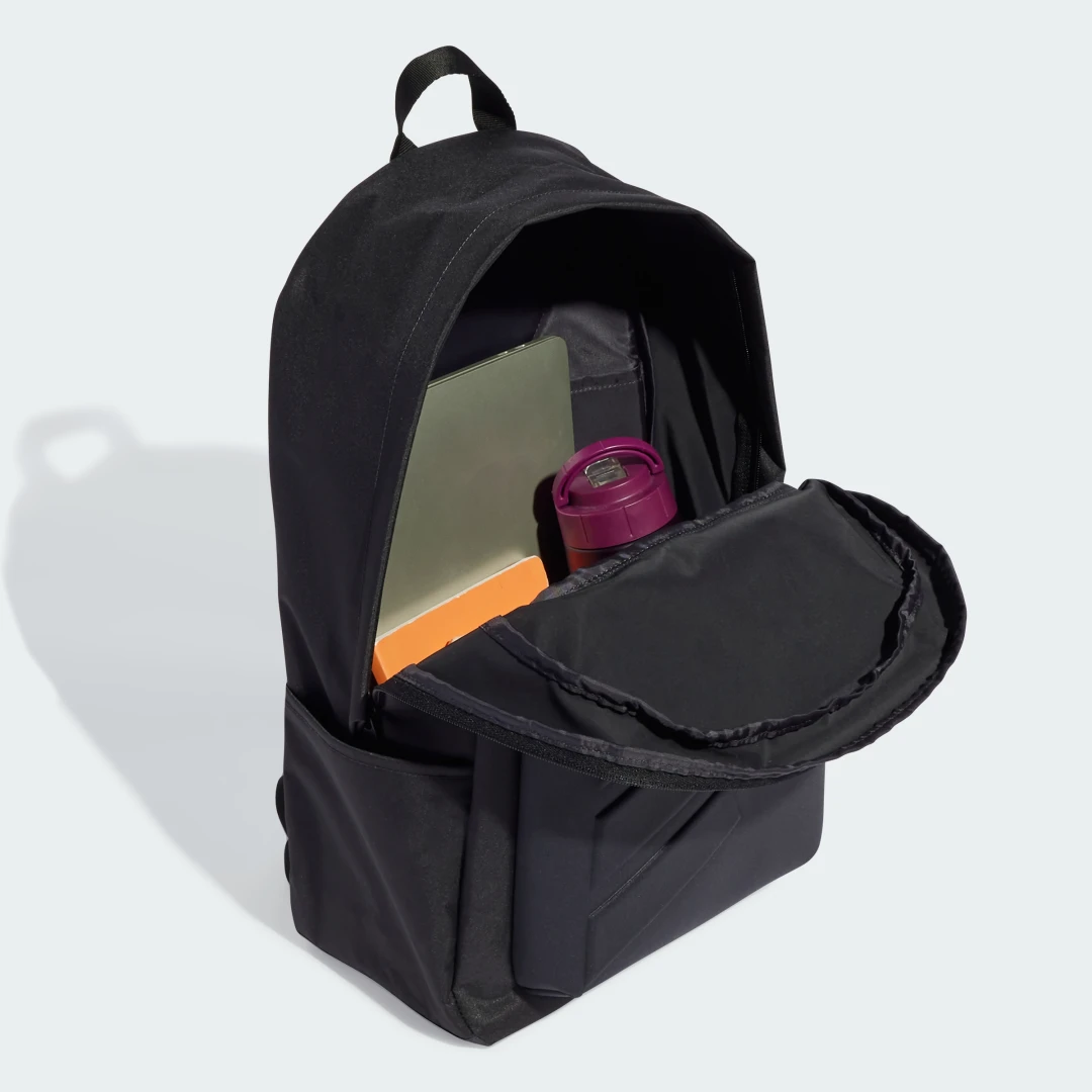 Thumbnail 3 de Mochila Essentials con logotipo grabado – Adidas (gris)