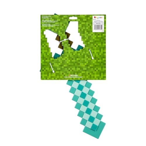 Detalle de Espada Minecraft de Diamante Oficial – Arma de Juguete en Plástico (>50 cm) para Niños 3 Años+