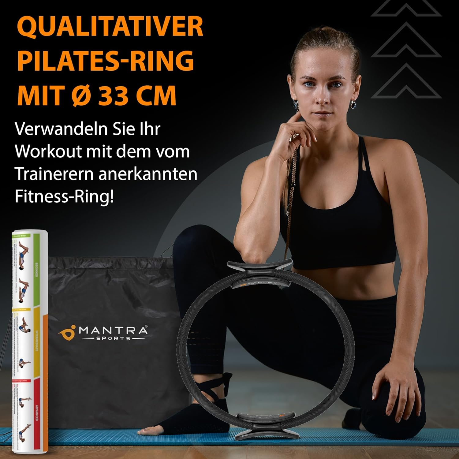 Thumbnail 1 de Fitness Ring Pilates Ring 33 cm