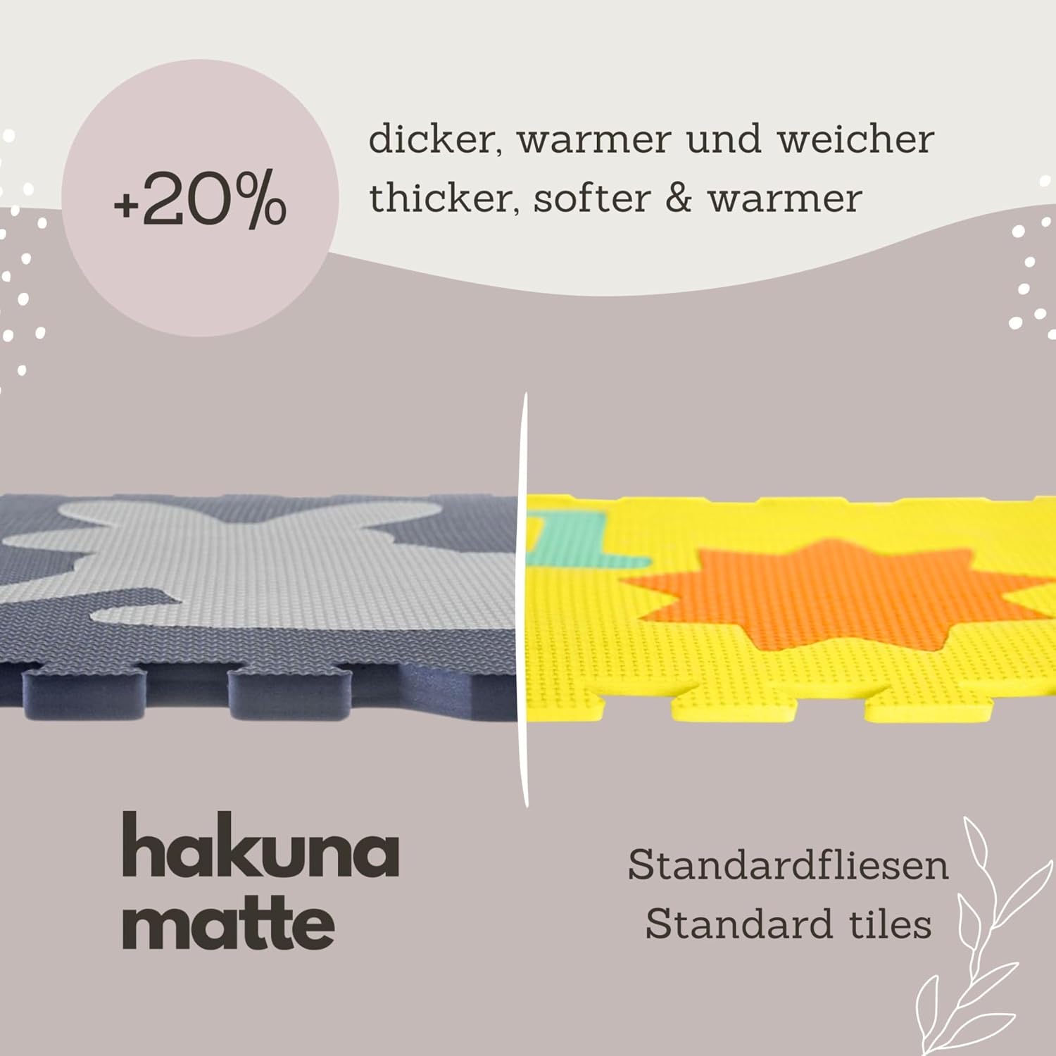 Thumbnail 2 de Hakuna Matte Baby Puzzlematte 180 x 180 cm