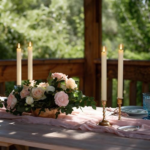 Thumbnail 4 de Eldnacele LED Stabkerzen mit Timerfunktion – 6er Set inkl. Fernbedienung