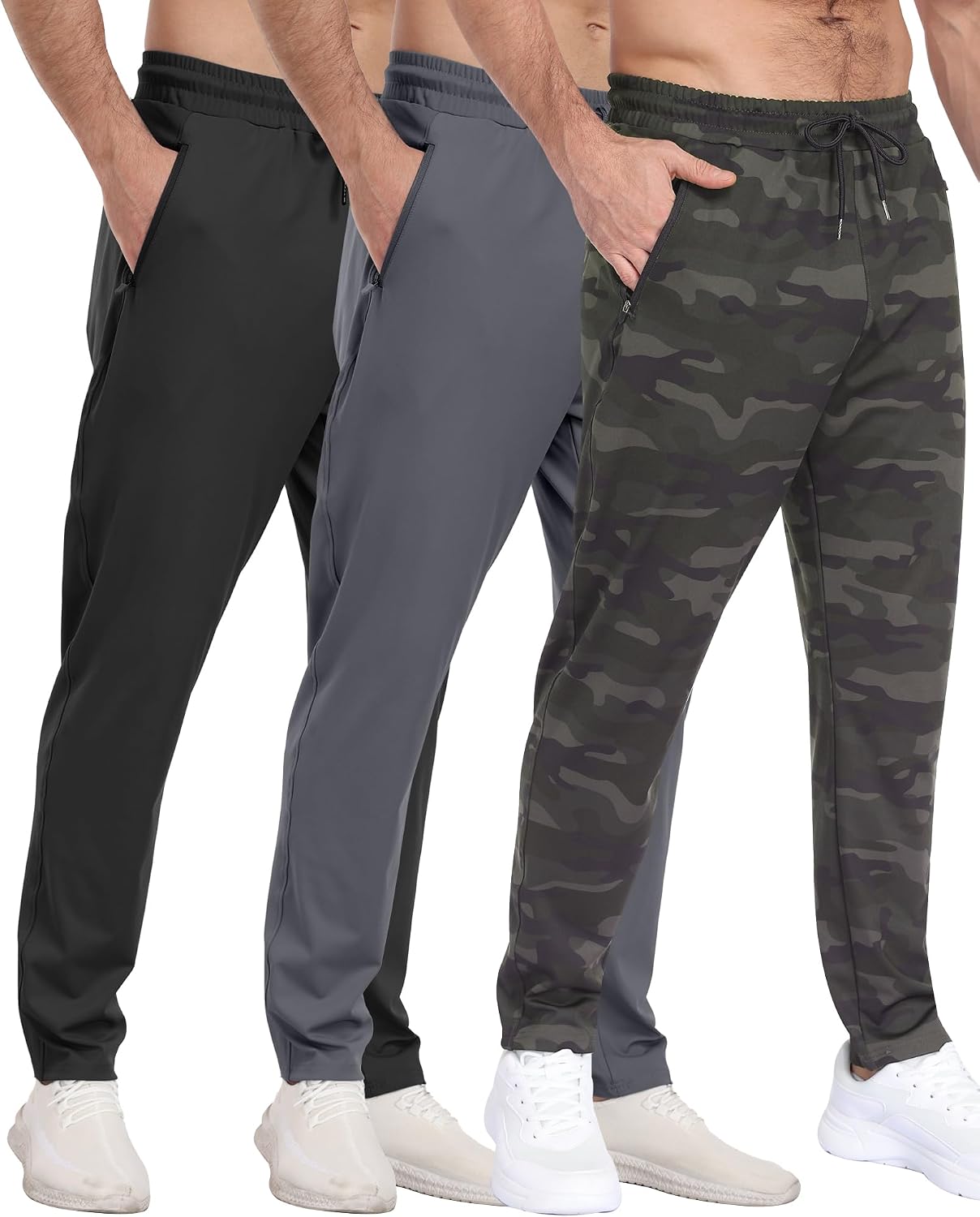 Thumbnail 6 de 3-Pack Mens Sweatpants Athletic