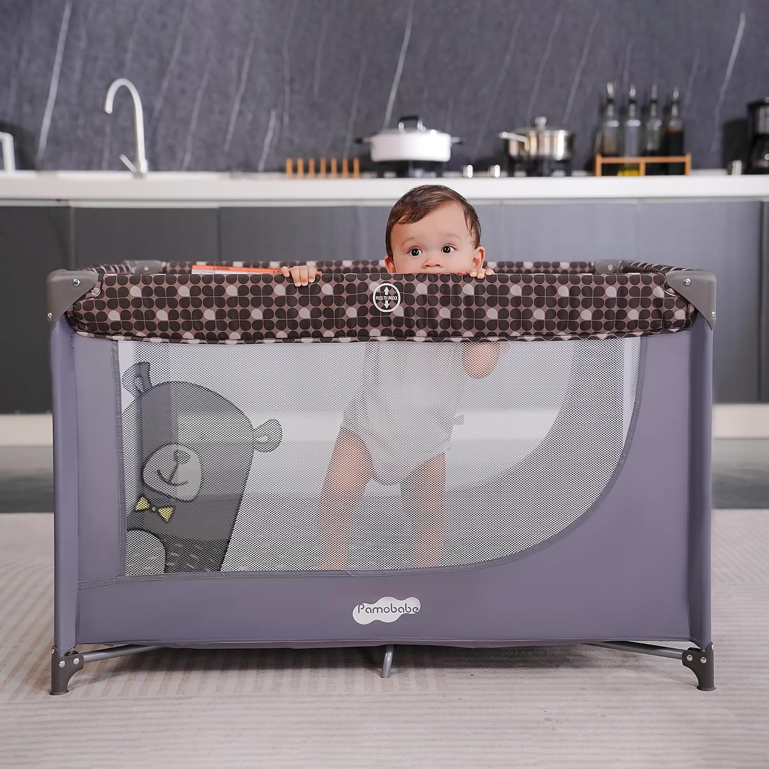 Thumbnail 3 de Pamo Babe Portable Crib 33 lb