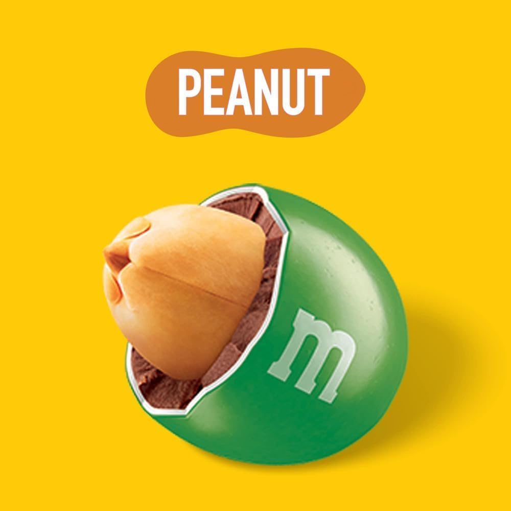 Thumbnail 4 de M&M'S Peanut – Bonbons au Chocolat au Lait et Cacahuètes, Sachet 900 g