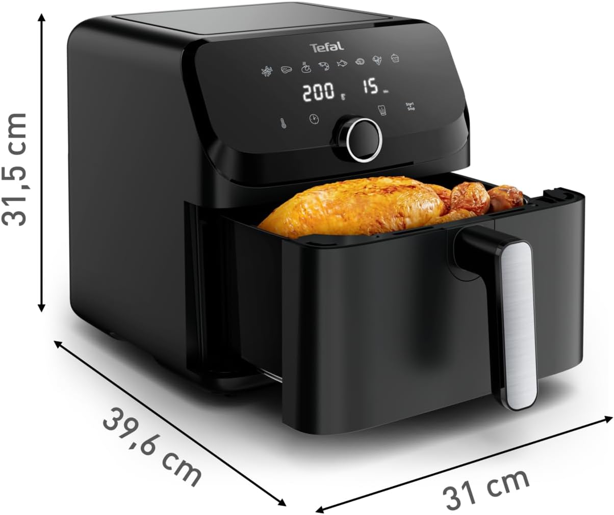 Detalle 2 de Tefal Easy Fry Mega EY8558E0 Heißluftfritteuse