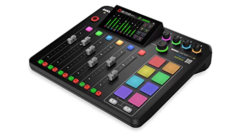 Detalle 2 de RØDECaster Pro II – All-in-One-Production Studio für Podcasting, Streaming, Musikproduktion und Inhaltserstellung