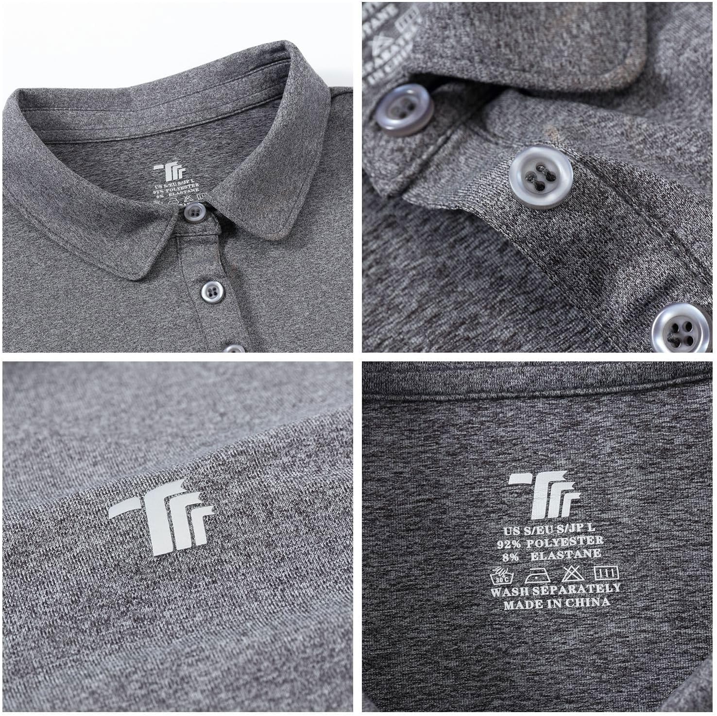 Thumbnail 4 de YSENTO Damen Golf Poloshirt Kurzarm – schnelltrocknend, atmungsaktiv und mit UPF 30+