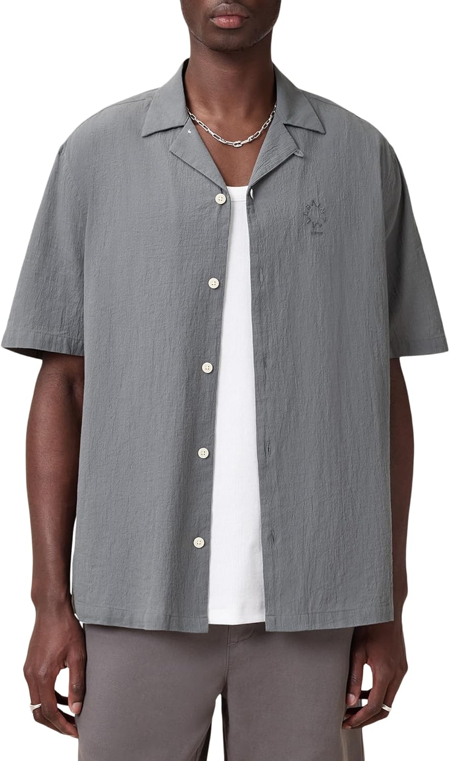 Thumbnail 5 de AllSaints Haven SS Shirt men's casual top